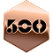 $500 Earned milestone badge